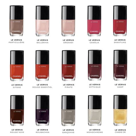 chanel gel nail polish.